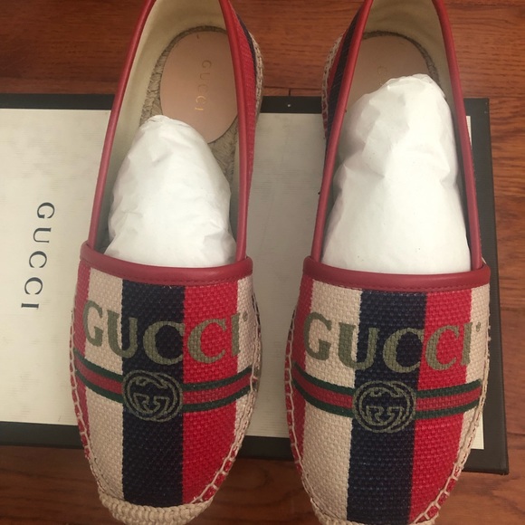 Gucci canvas Sylvie Espadrille - Picture 2 of 5